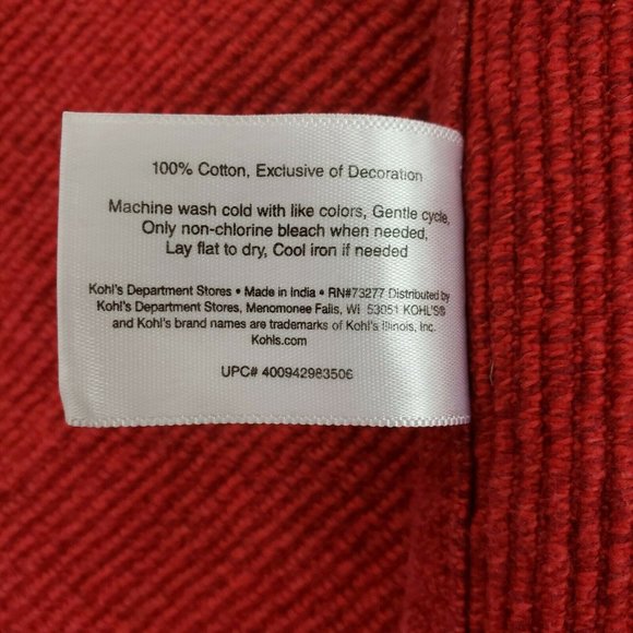 St Nicholas Square Placemats Red Snowmen Winter - Picture 5 of 6